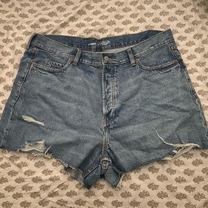 Old Navy Distressed Blue Jean Shorts